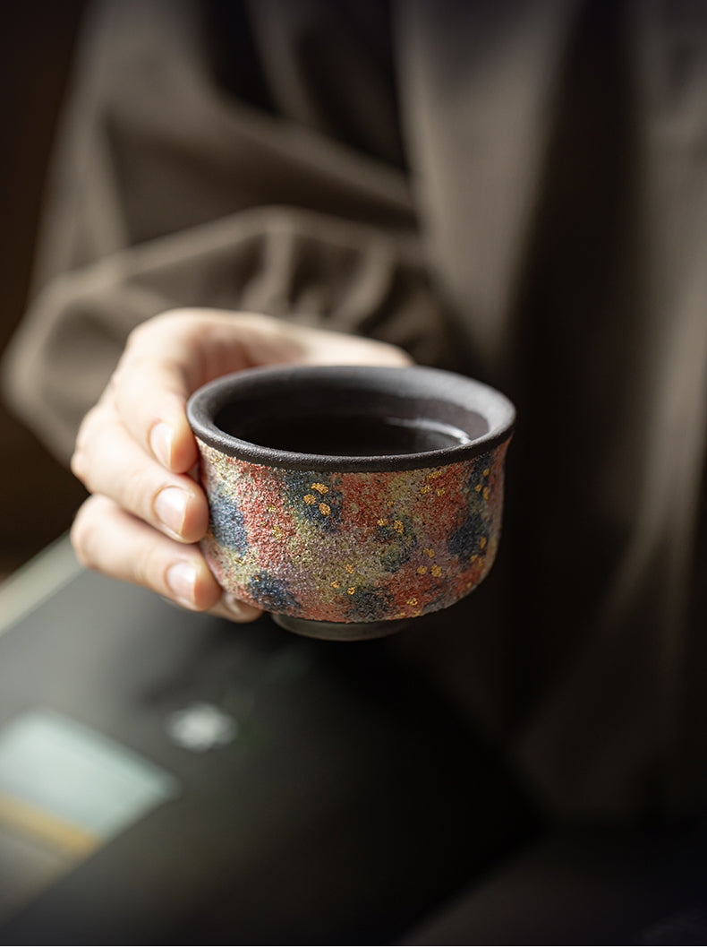 Colorful Old Rock Mine Venus Handmade Teacup