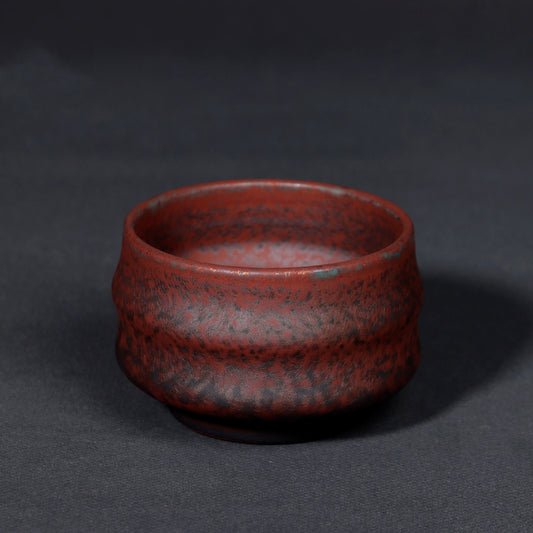 Jun Ware Charcoal-Fired Gilded Bronze Citrus Peel Teacup 130ml