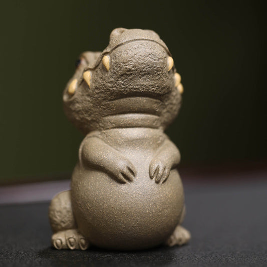 Yixing Zisha (Purple Clay) T-Rex Tea Pet
