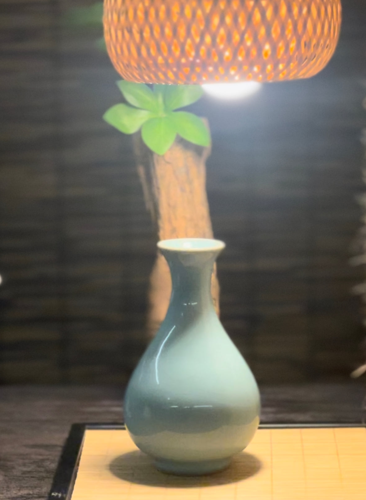 Ru Kiln Tea Ceremony Decorative Vase