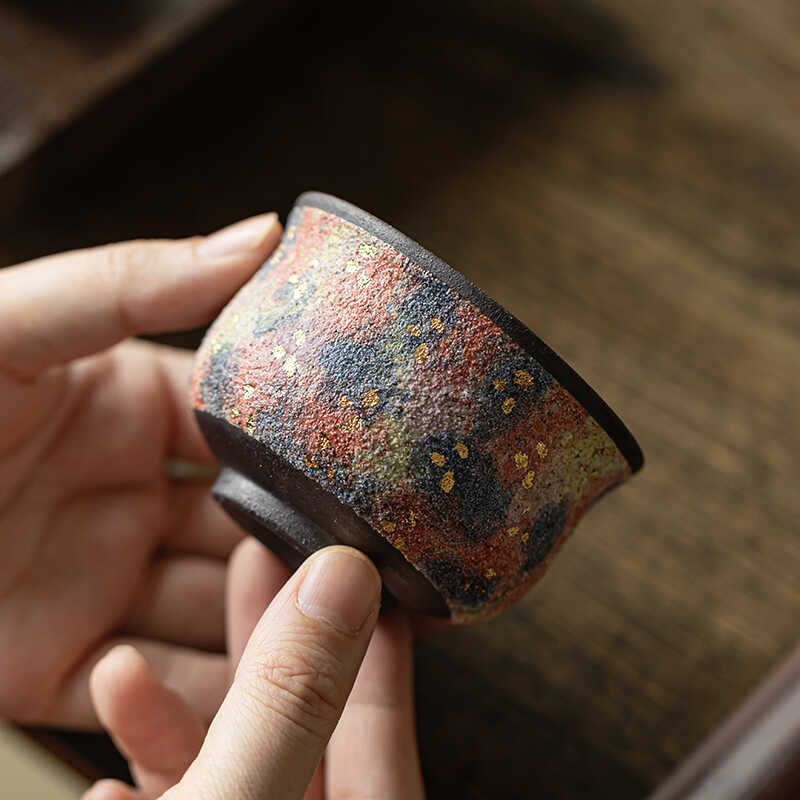 Colorful Old Rock Mine Venus Handmade Teacup