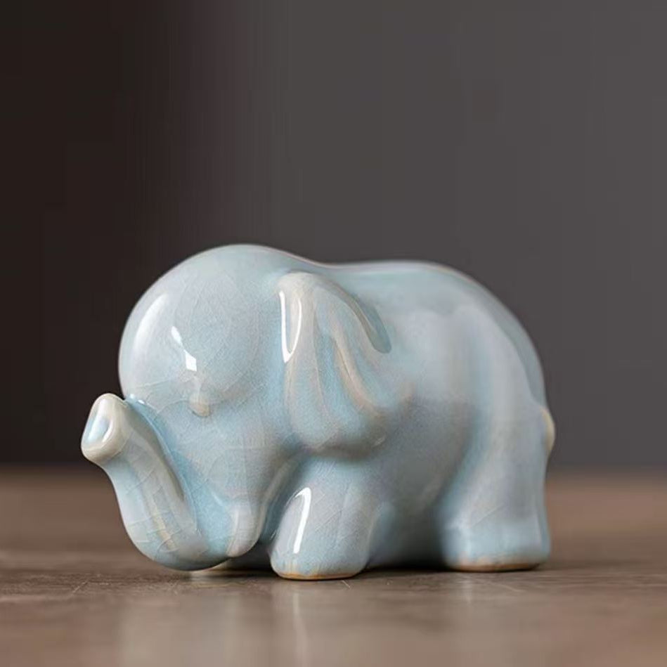 Vase Prune en Céladon Ru