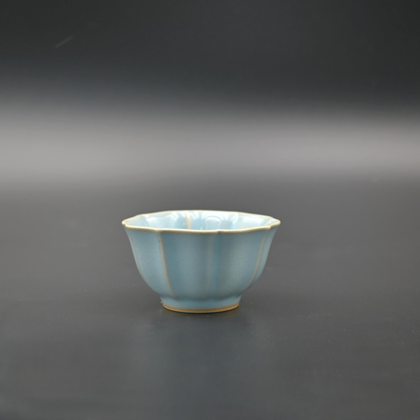 Ru Ware Lotus Petal Host Tea Cup
