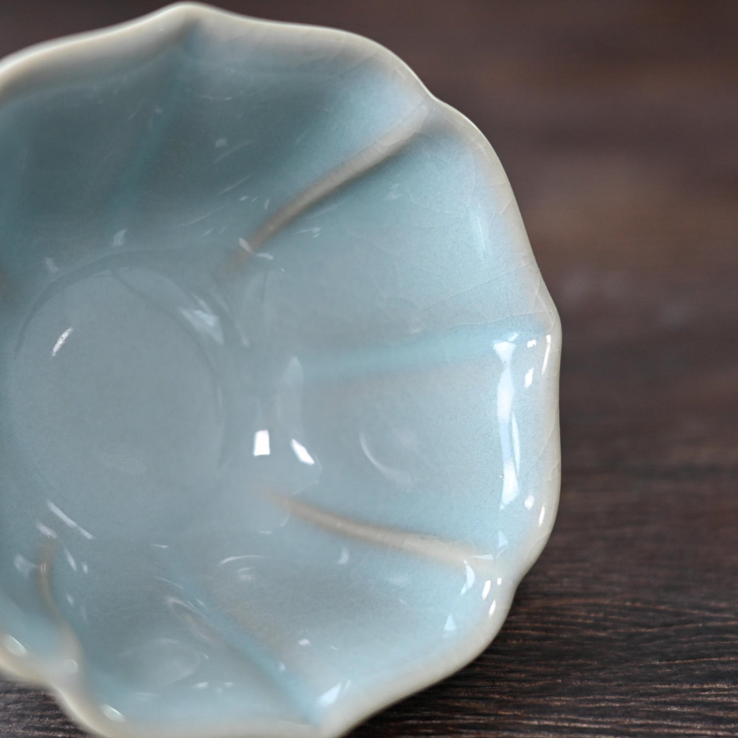 Ru Ware Lotus Petal Host Tea Cup
