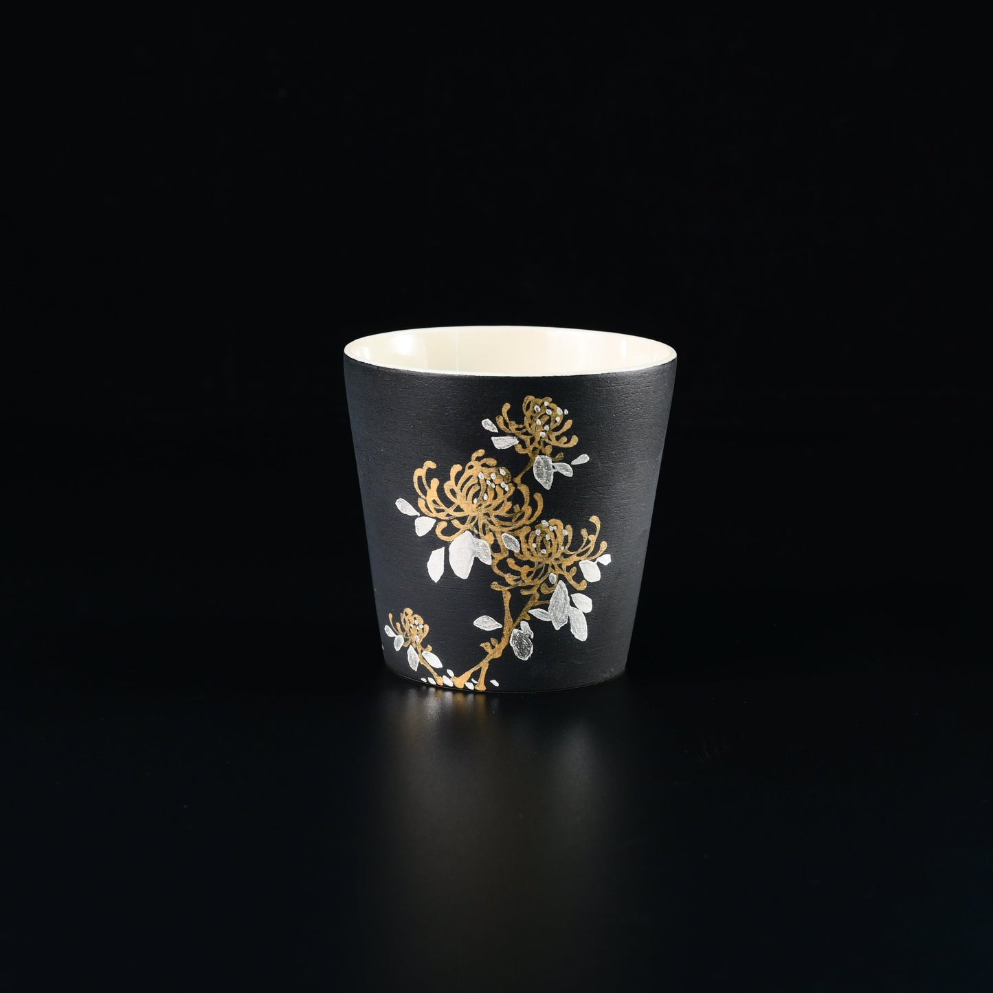 "Four Getlemen" Plants Patterns Matt Glaze Non-refelctive Surface Tea Cup