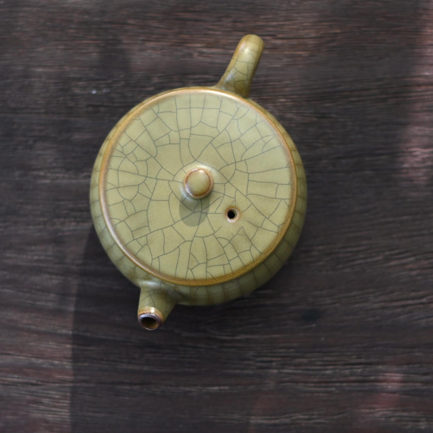 Longquan Celadon – Ge Kiln Hanwa (Han-style)Teapot