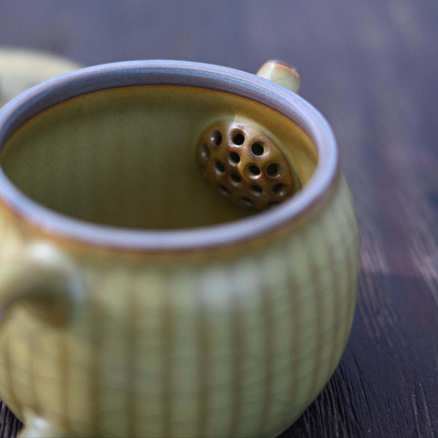 Longquan Celadon – Ge Kiln Hanwa (Han-style)Teapot