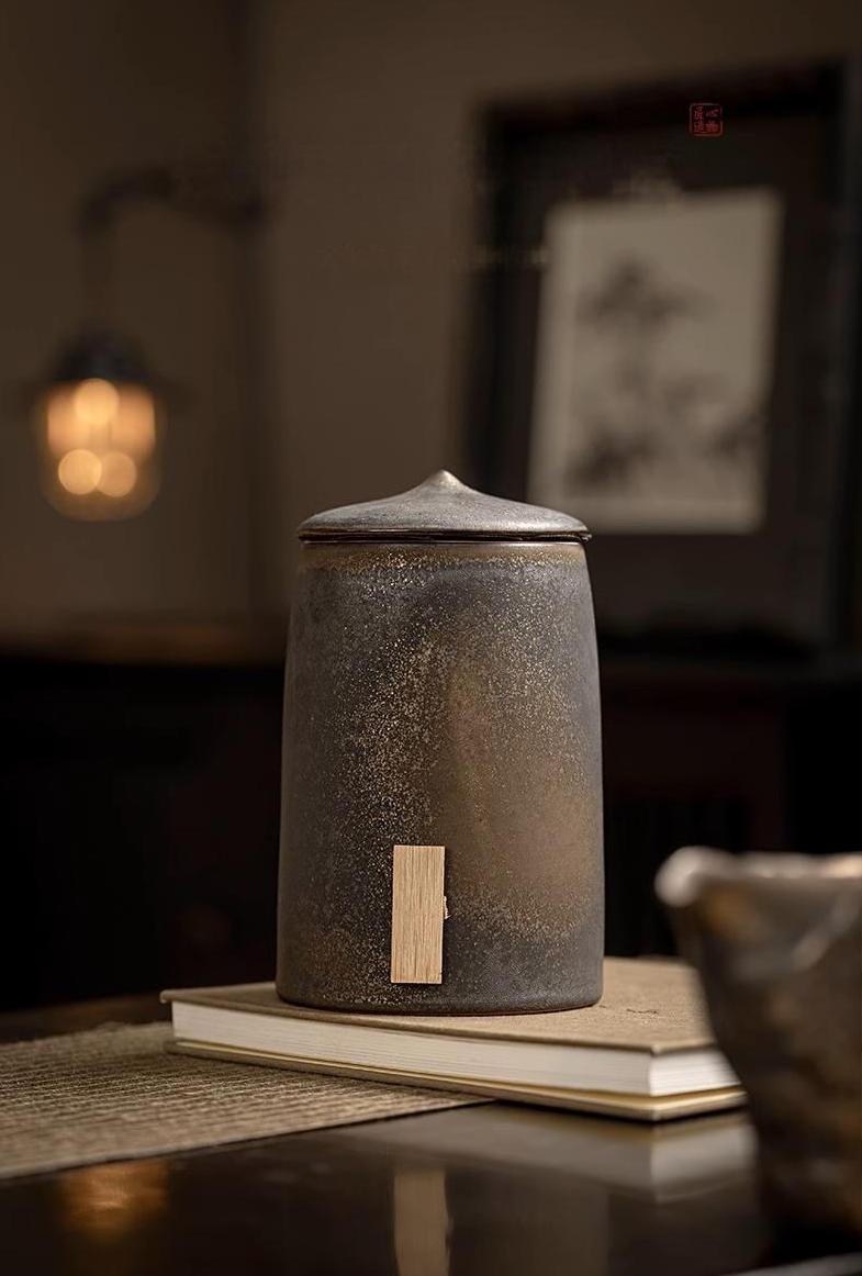 Large Capacity Tea Caddy / Tea can