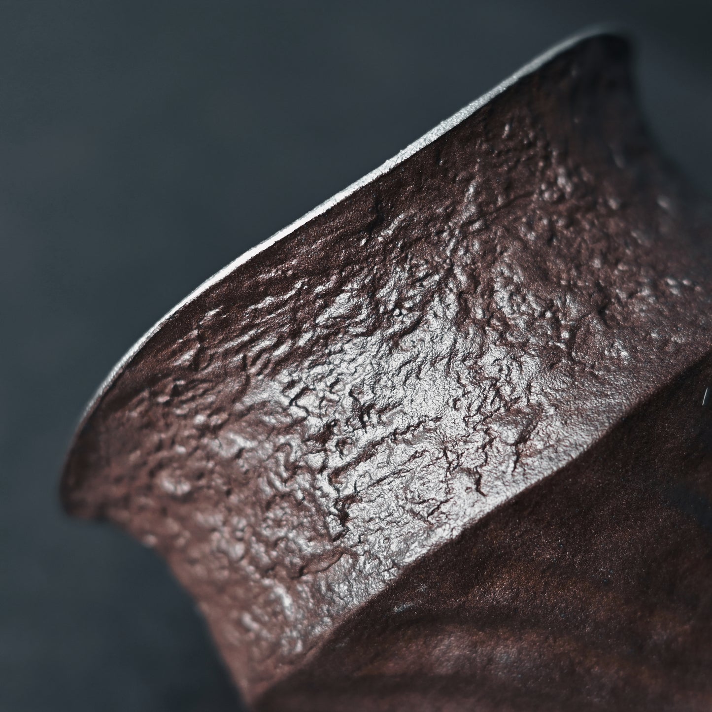 Wabi-Sabi Coarse Clay Tea Waste Bowl (500ml)  / Tea Rinsing Bowl