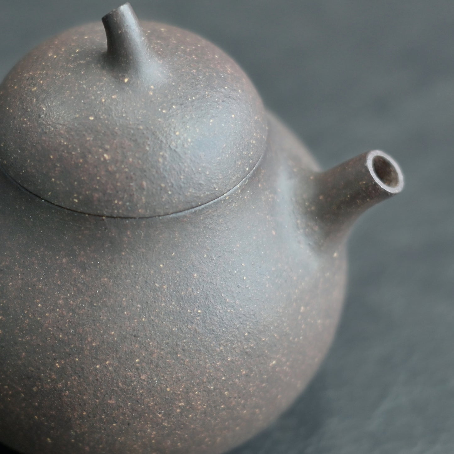 Yixing Purple Clay eggplant Shape Teapot  Zisha Pot