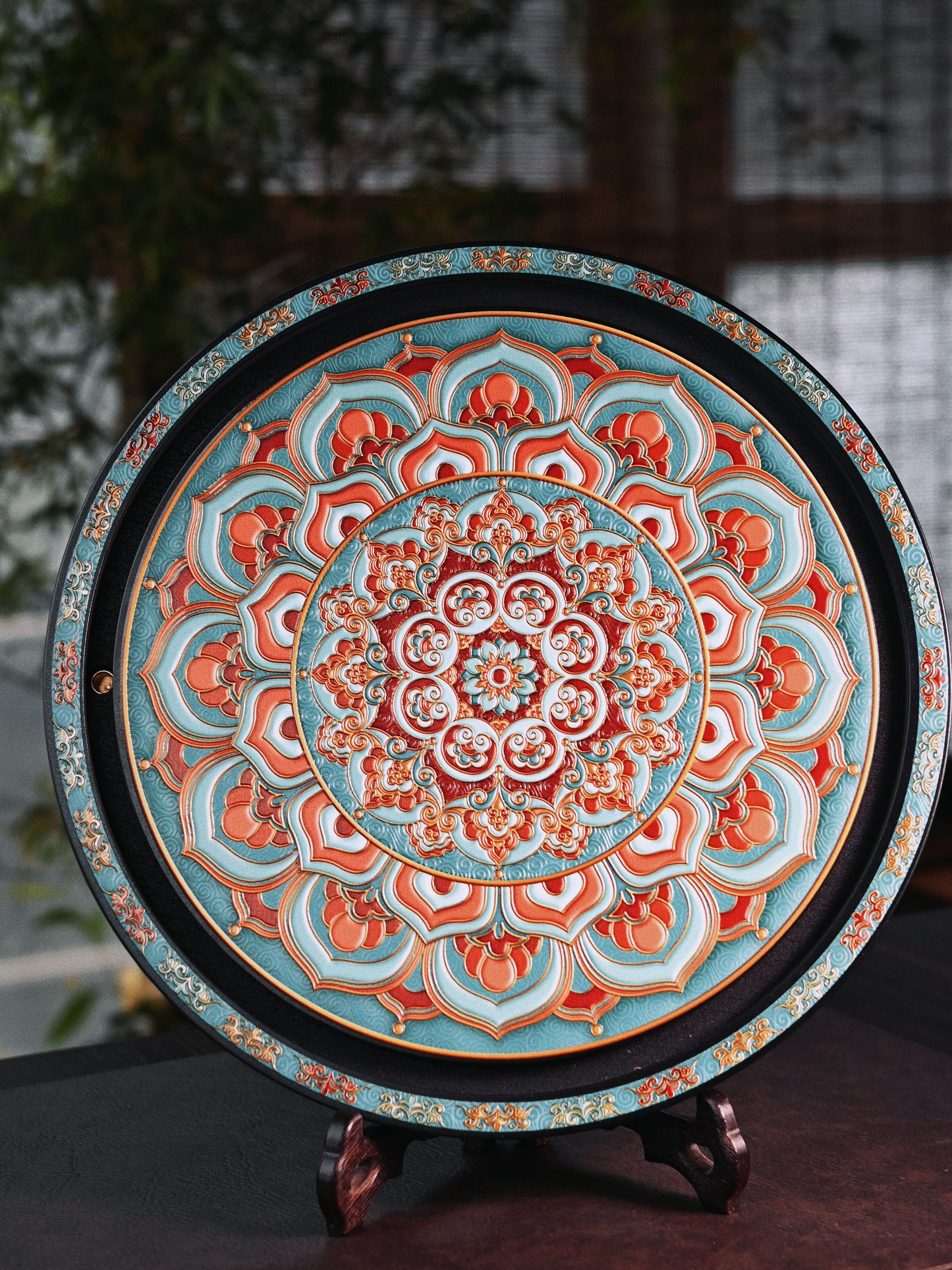 (Limited Promotion 15% Off) Dunhuang Revival Tea Tray - Ionizing Artisan Edition