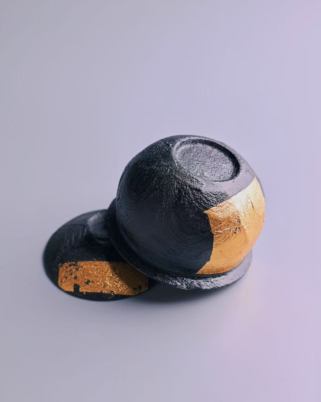 Japanese Lacquer Wabi-sabi tea ware