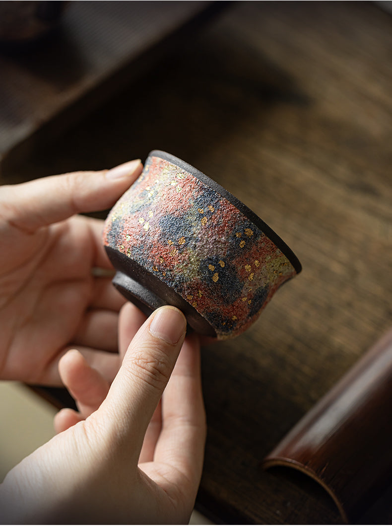 Colorful Old Rock Mine Venus Handmade Teacup
