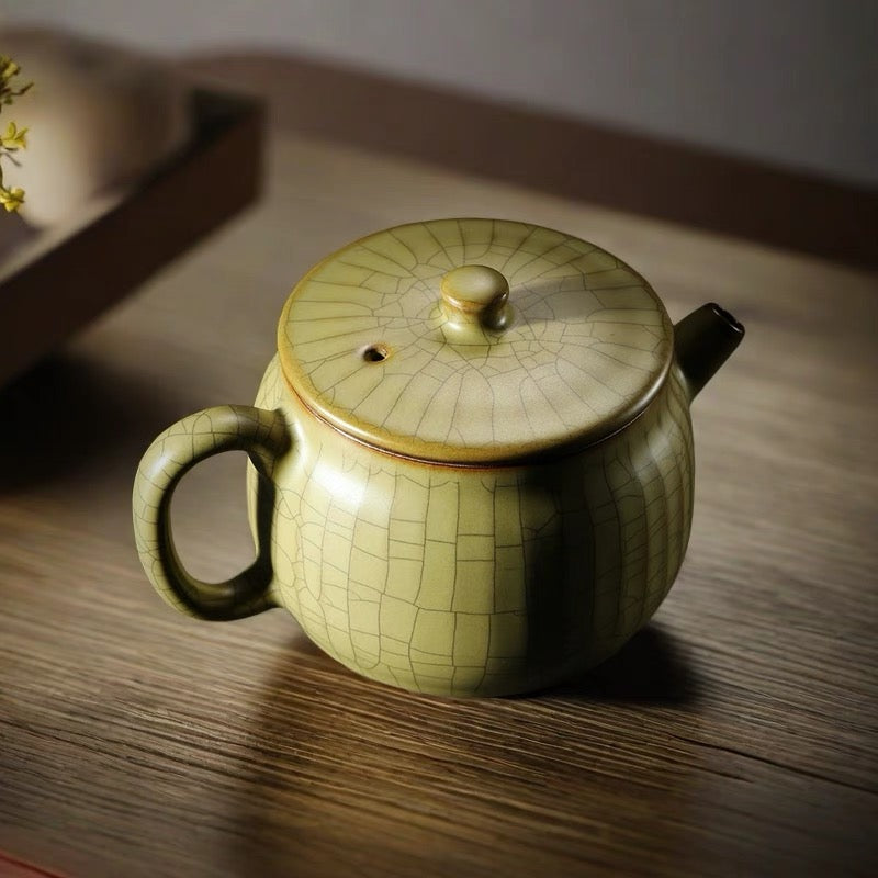 Longquan Celadon – Ge Kiln Hanwa (Han-style)Teapot