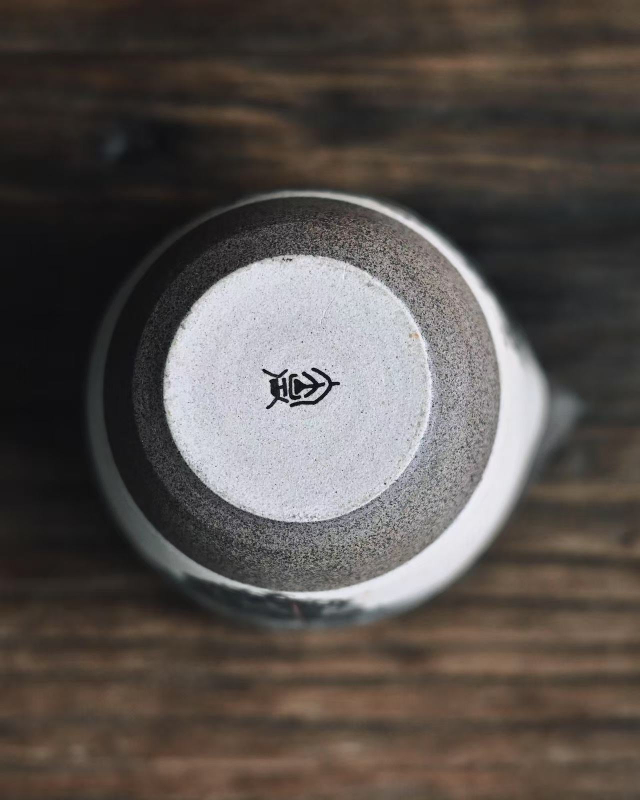 Retro ceramic teacup