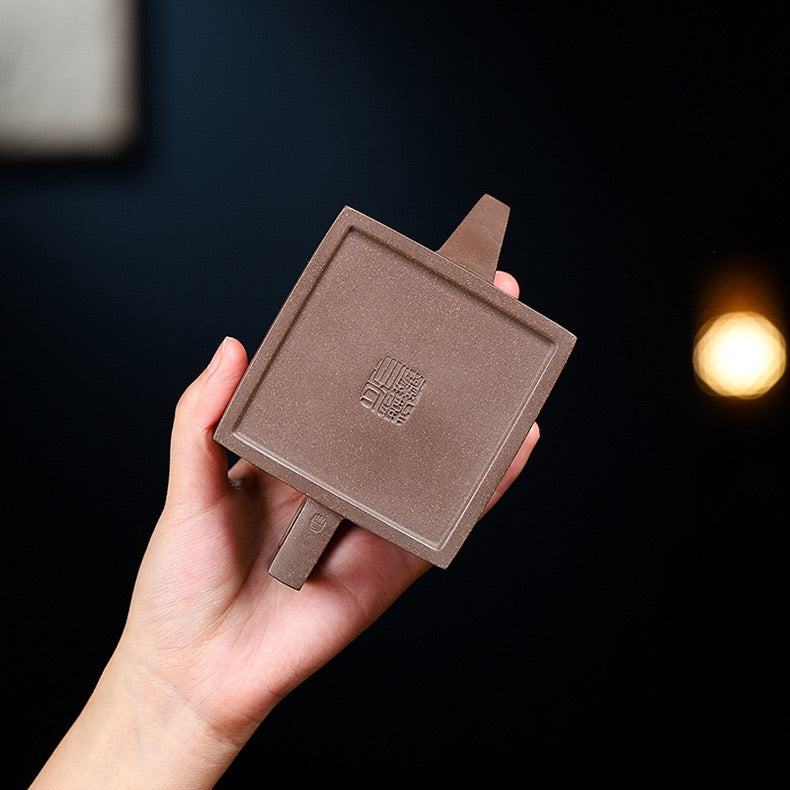 Yixing Zisha Teapot Made from Qinghui Duan Clay, Handmade Gongfu Teapot