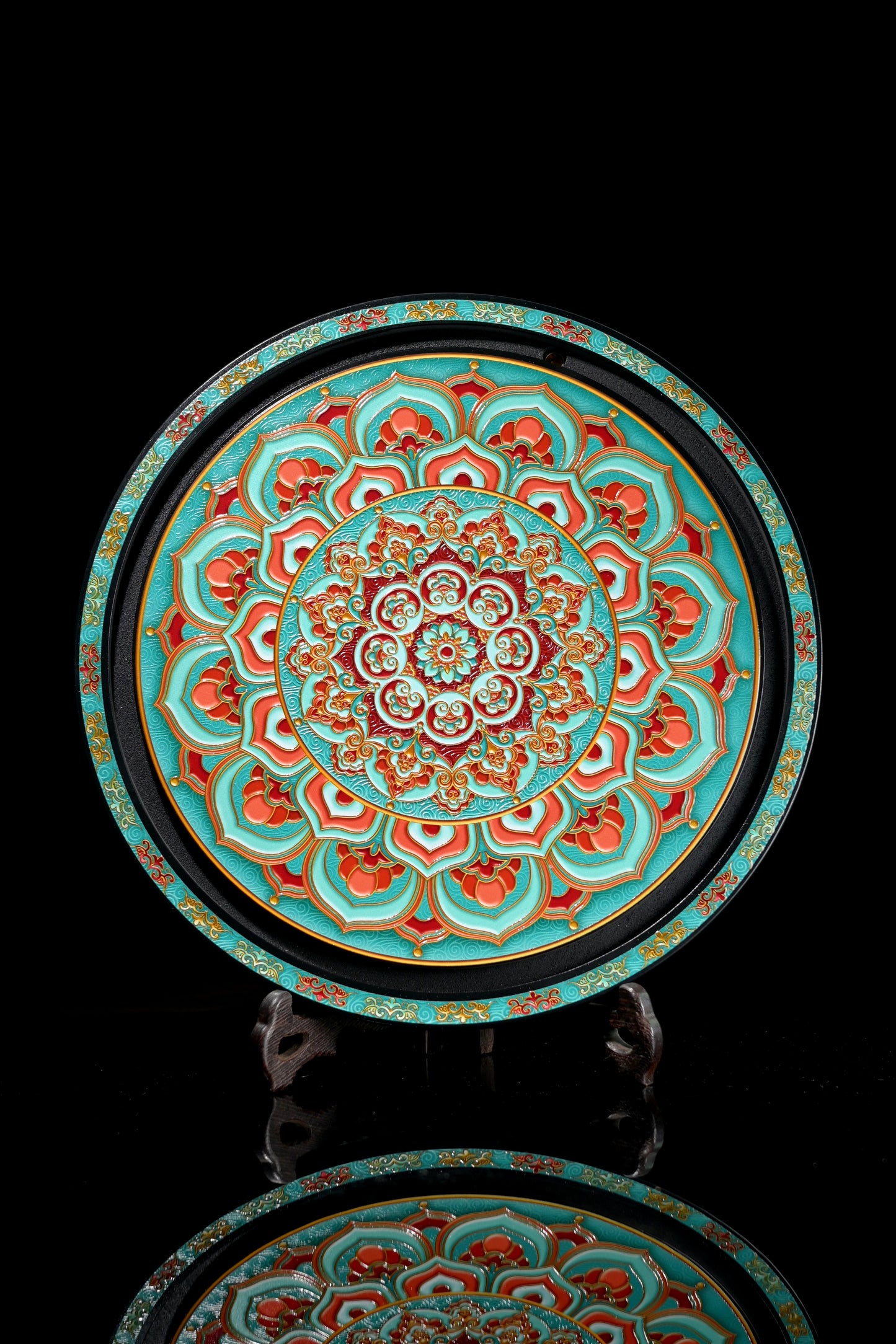 (Limited Promotion 15% Off) Dunhuang Revival Tea Tray - Ionizing Artisan Edition