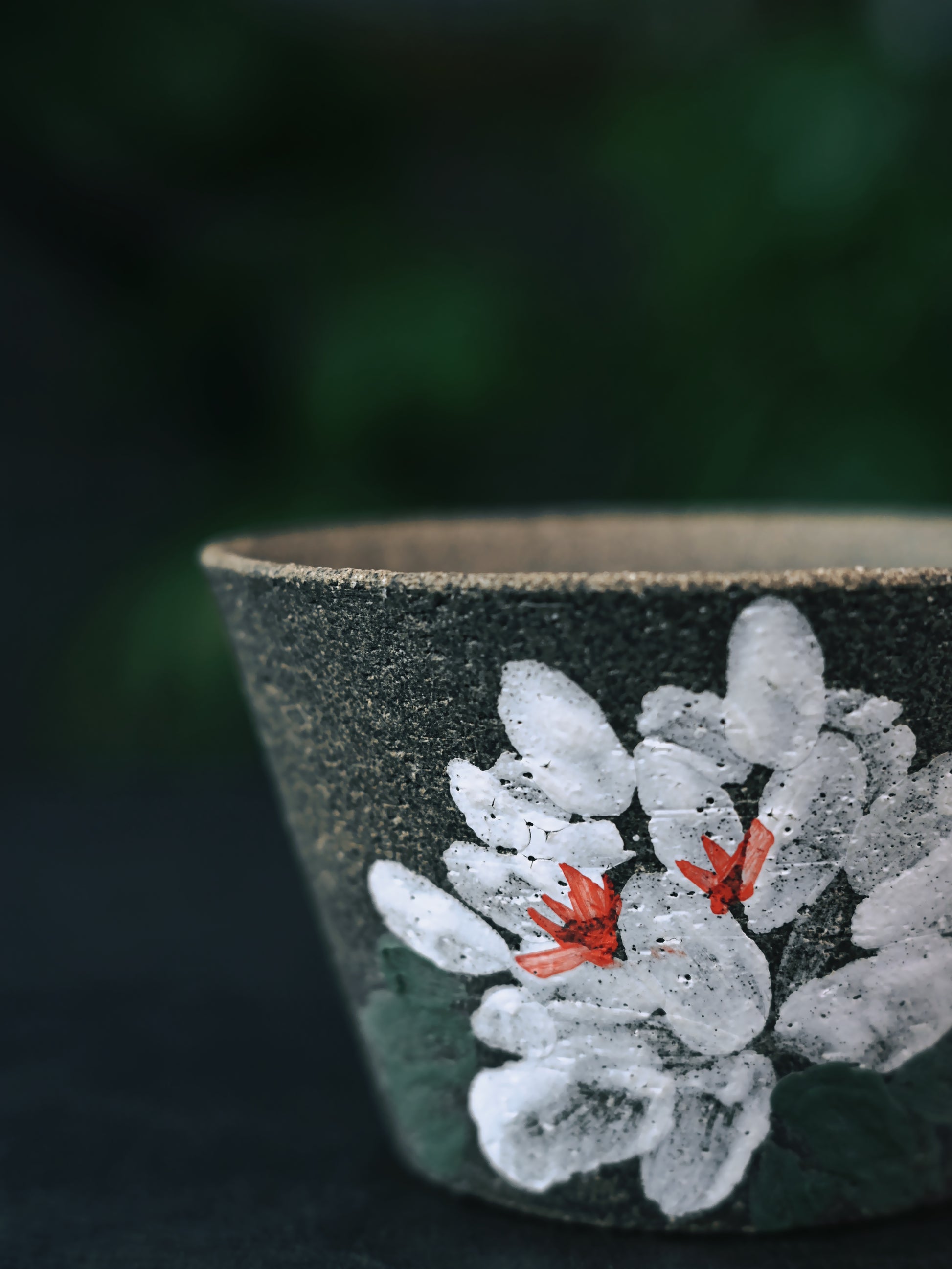 Ceramic stemless swig cup
