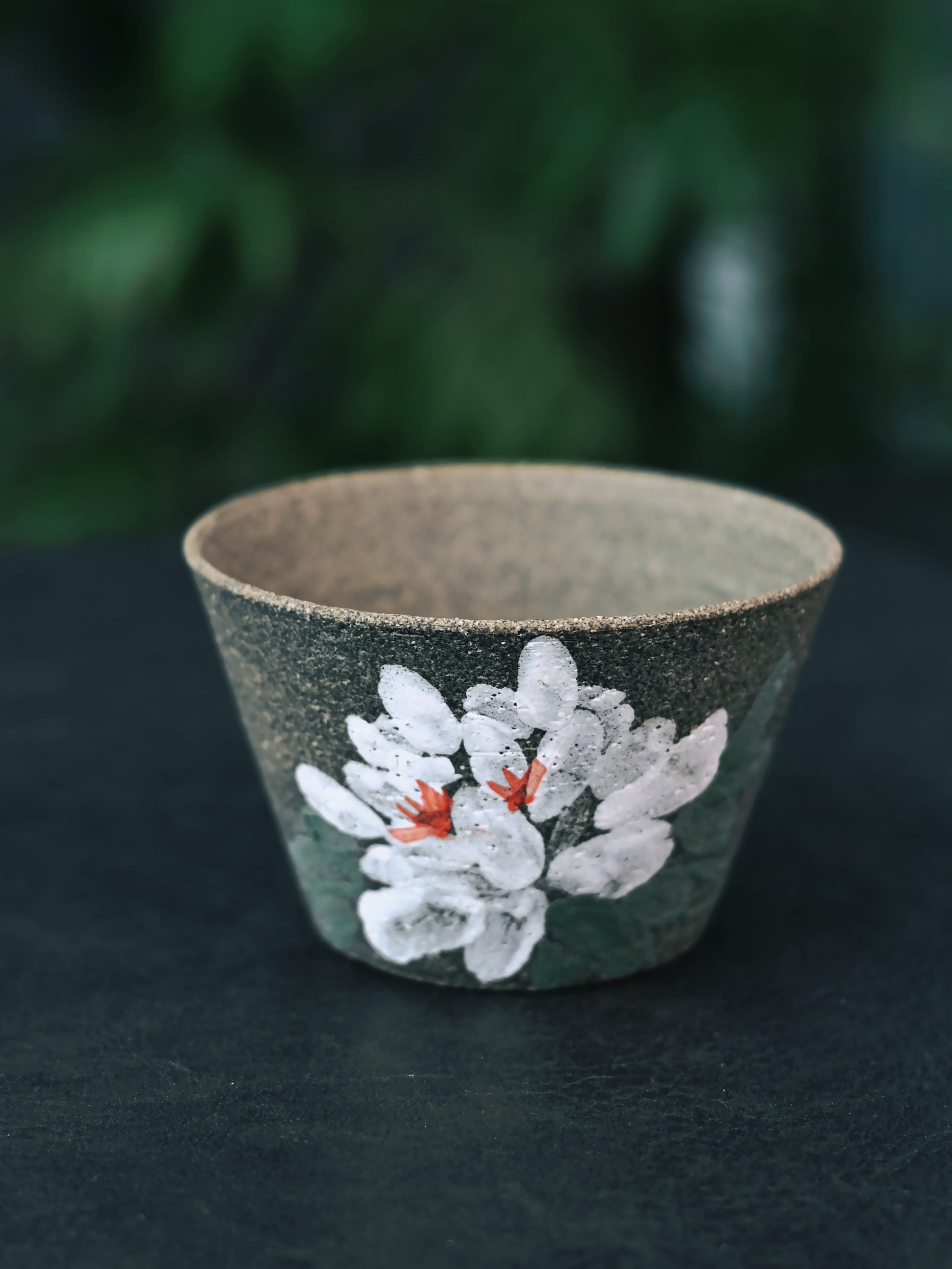 Ceramic stemless swig tumbler