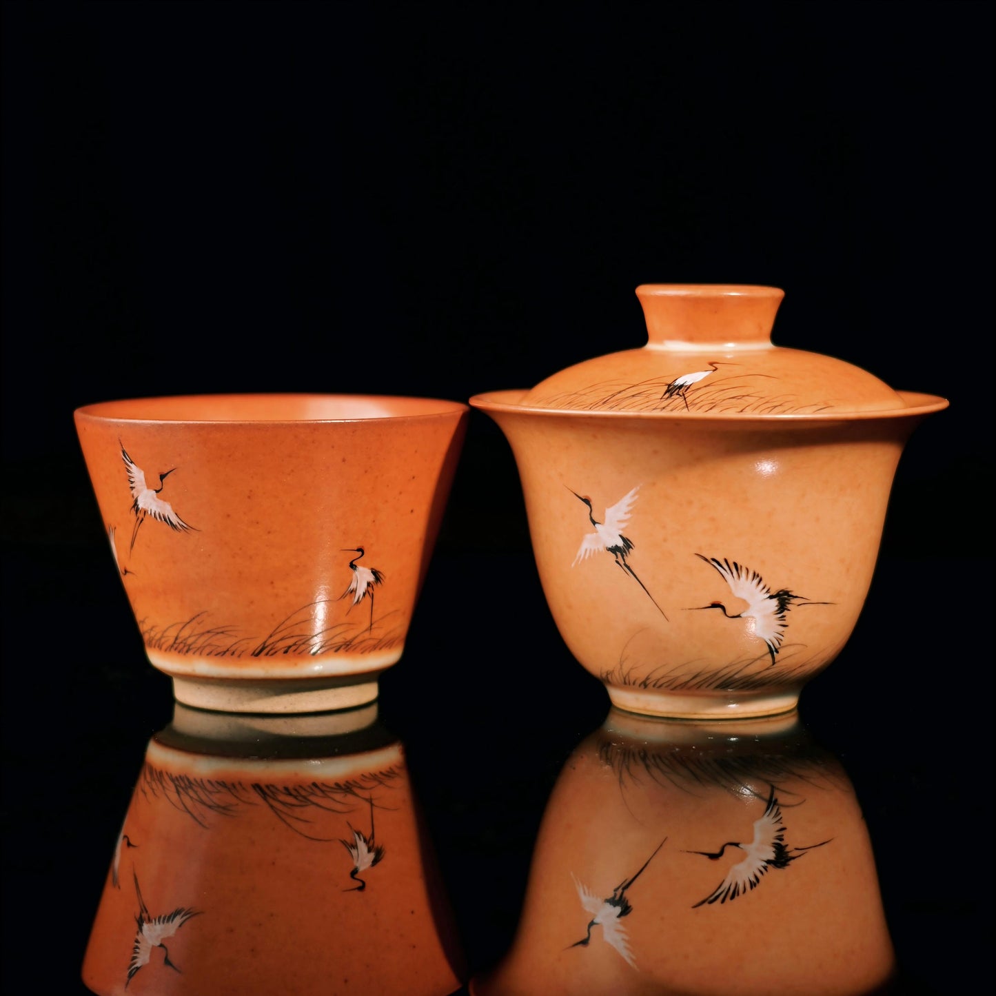 Japanese ceramic tea set