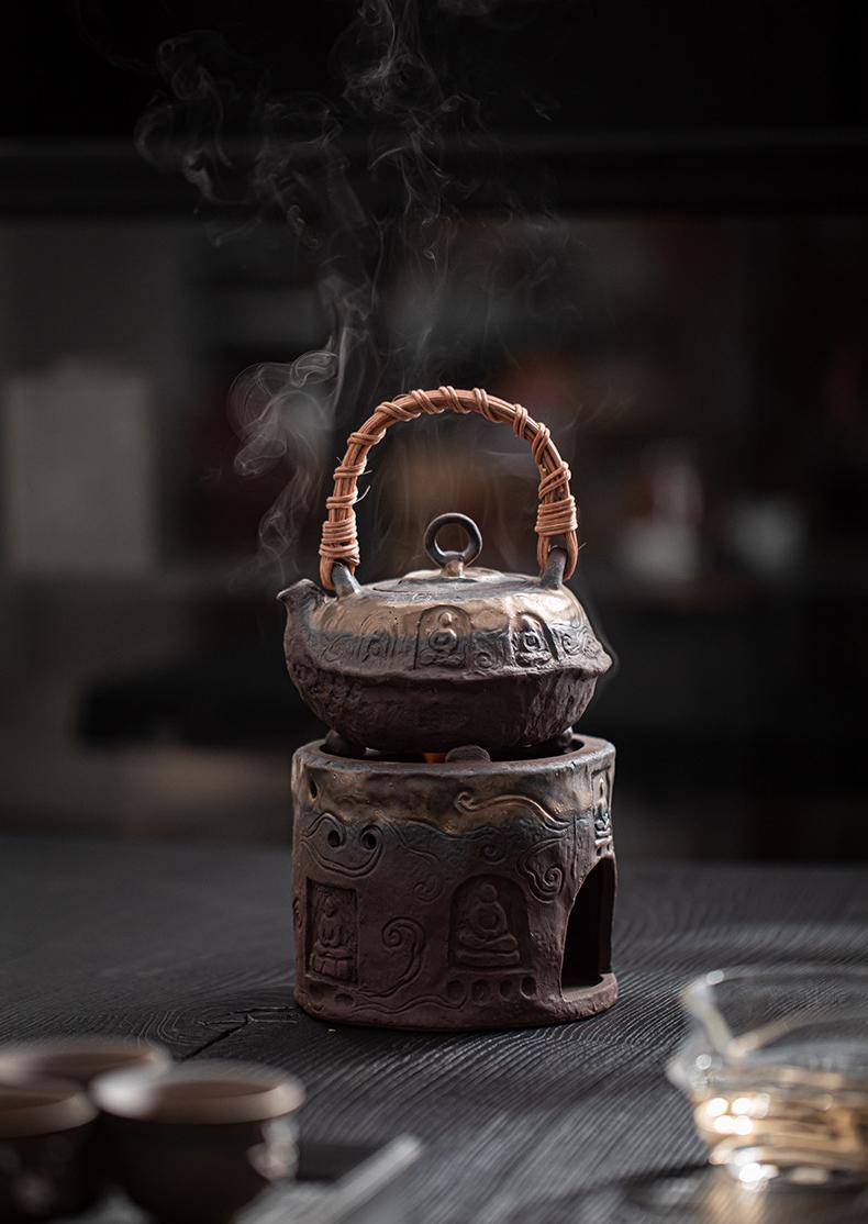 Tea kettle with stove
