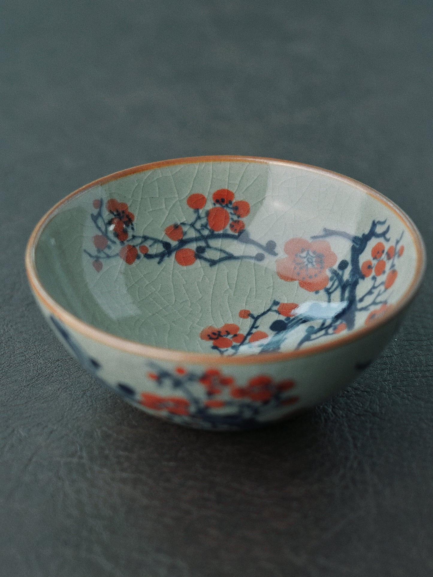 Jingdezhen Hand-Painted Plum Blossom Underglaze Pu-erh Tea Cup / Teapot