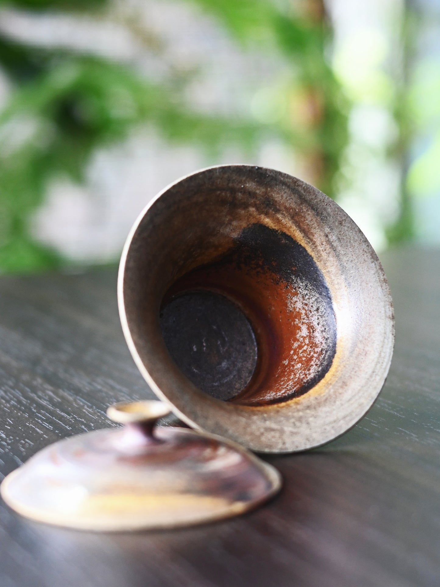 Earthenware tea set