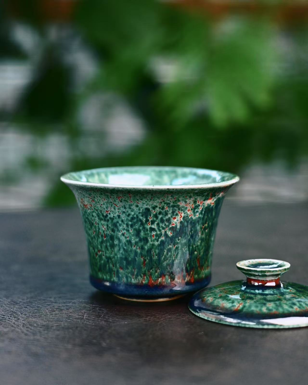 China Tea Spirit Celadon glaze covered bowl