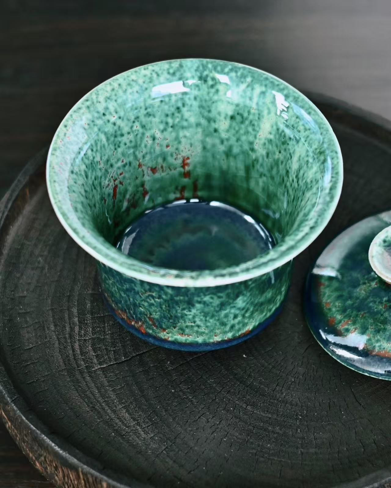 Jun Ware furnace transmutation gaiwan