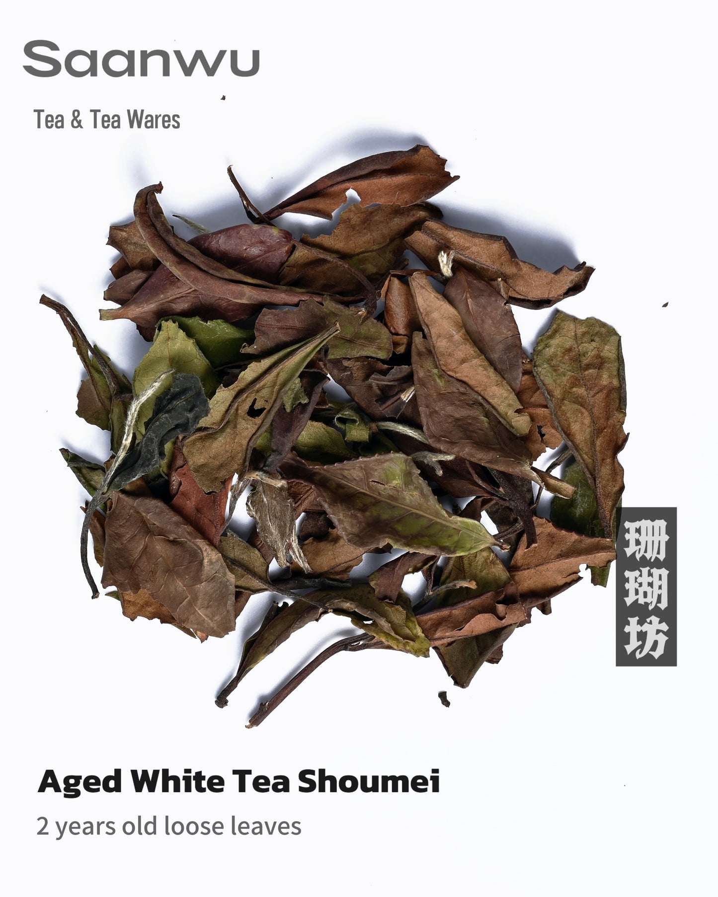 Fuding White Tea Shou Mei, 2023 Spring Harvest