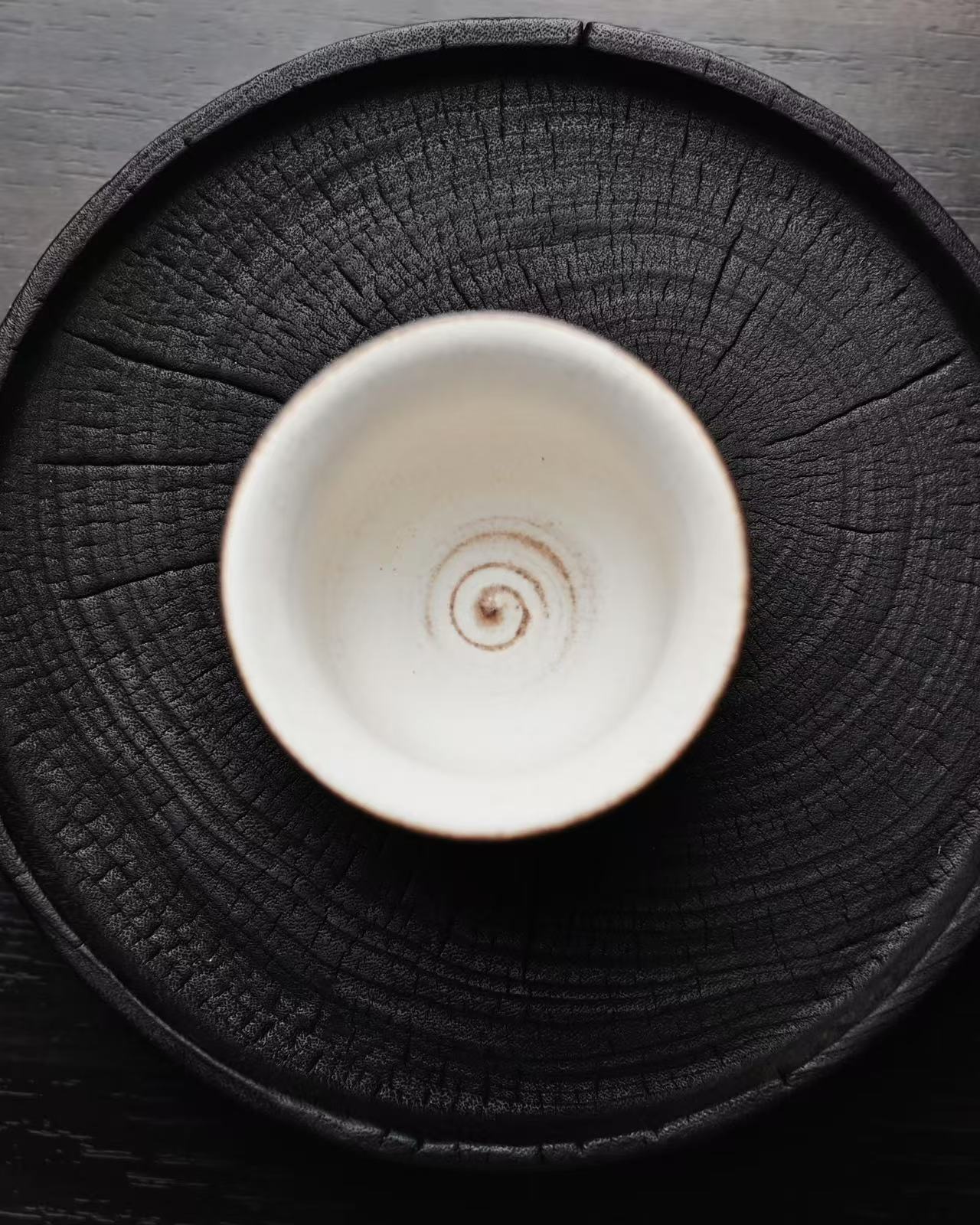 Handmade teacup from Jingdezhen
