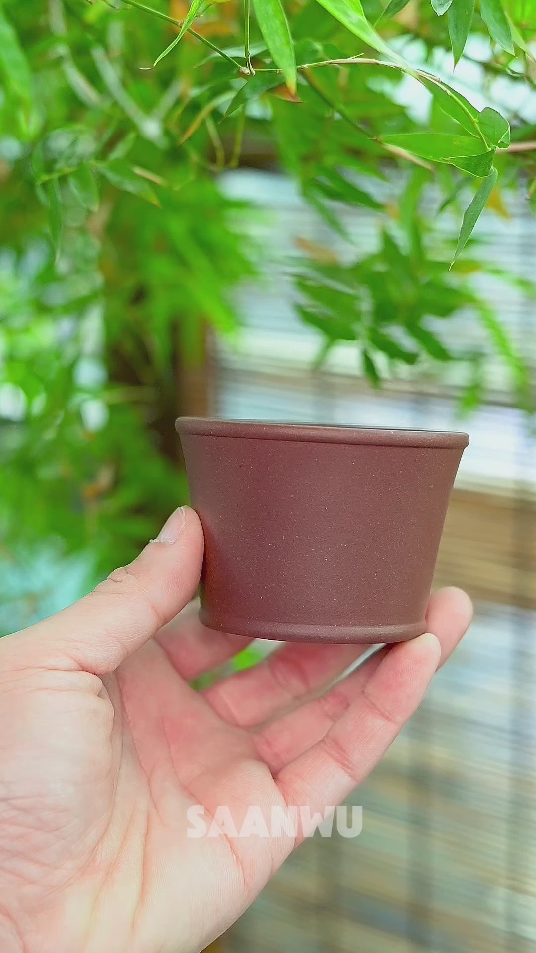 Yixing Zisha Clay handcrafted swig tumbler