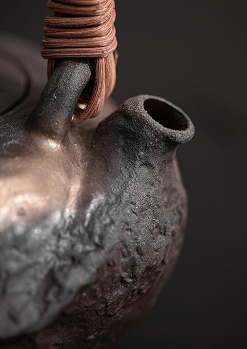Rustic design japanese kettle