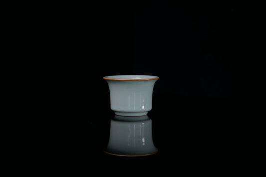 Song dynasty Ru ware aesthetic tea set designed for contemplative tea rituals and Zen-inspired ceremonies