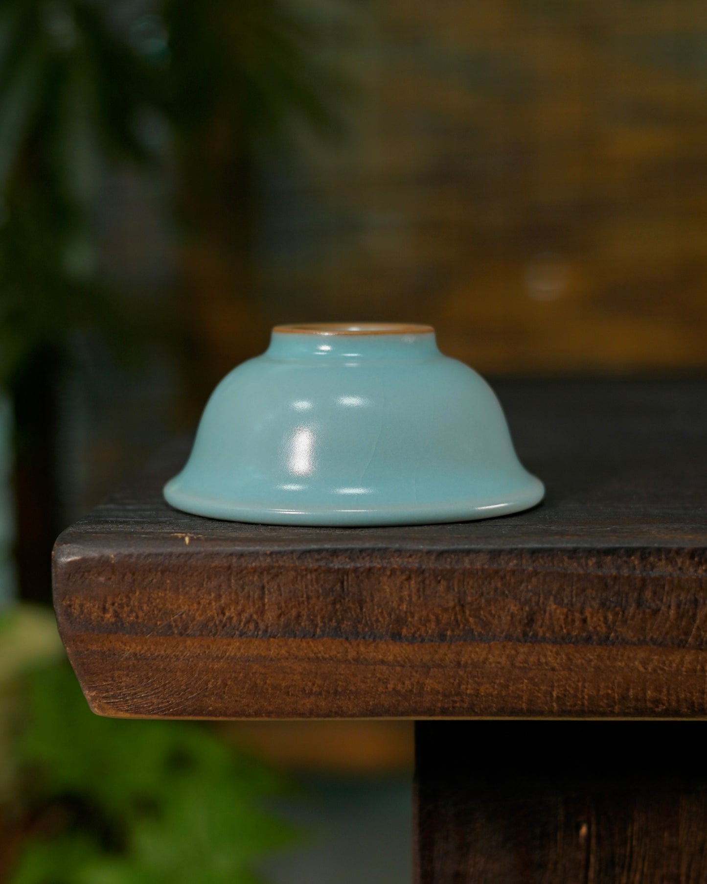 Traditional Ru ware with sky-blue celadon glaze, showcasing the supreme expression of monochrome ceramics