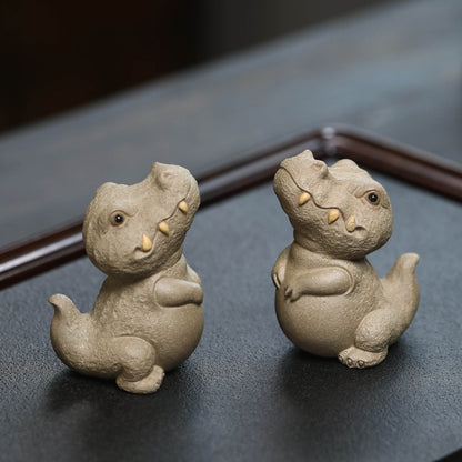 Yixing Zisha （Purple Clay） T-Rex Tea Pet