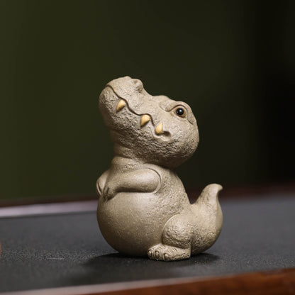 Yixing Zisha （Purple Clay） T-Rex Tea Pet