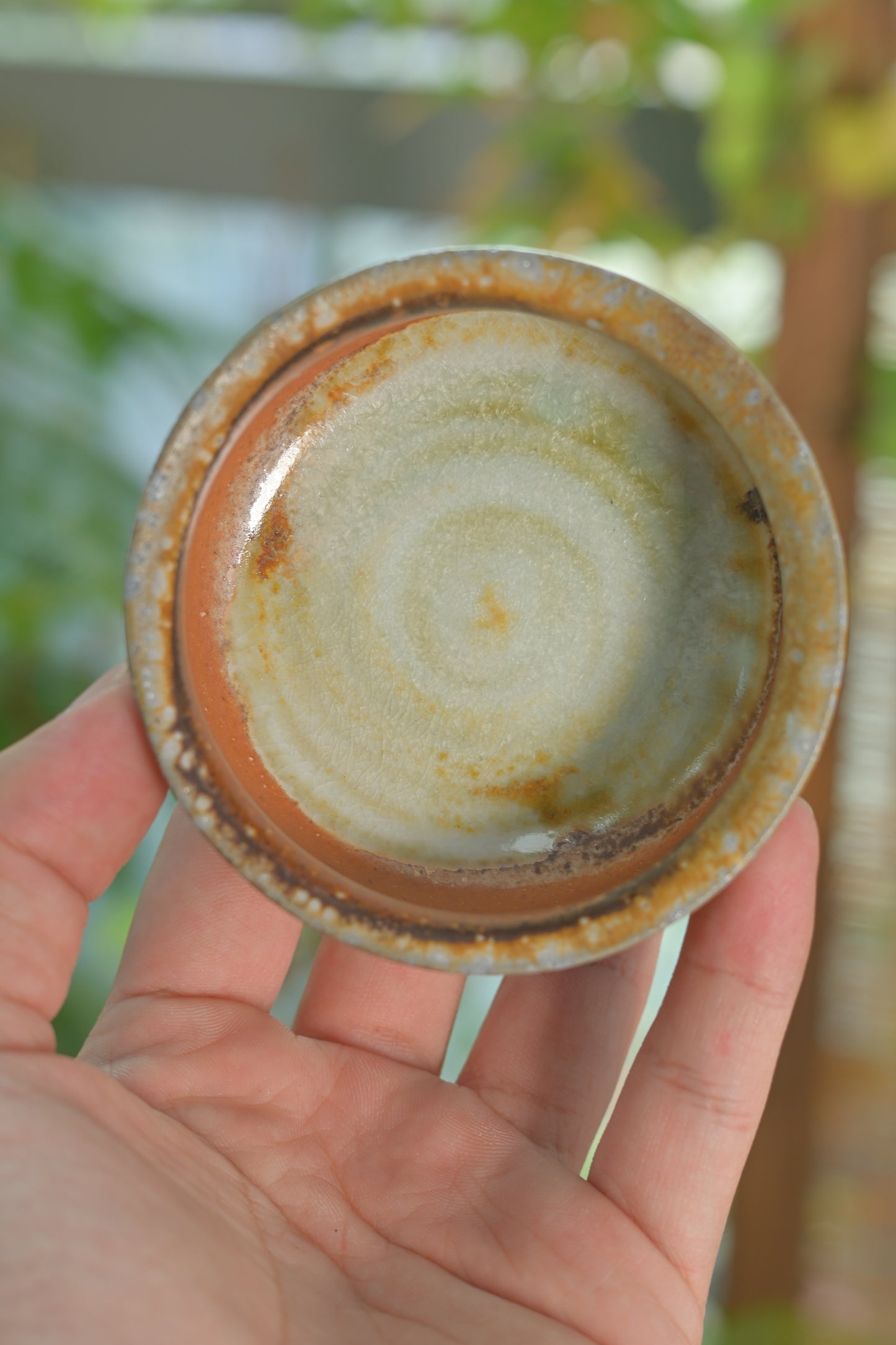 Unique Piece Wood-Fired Coarse Pottery Pu'er Cup 80ml