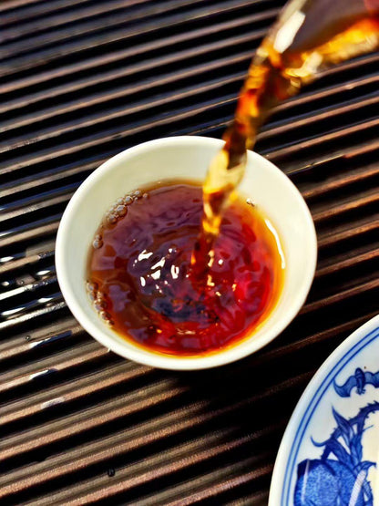 2012 Bingdao Ancient Tree Dragon Pearl Ripe Pu-erh Tee