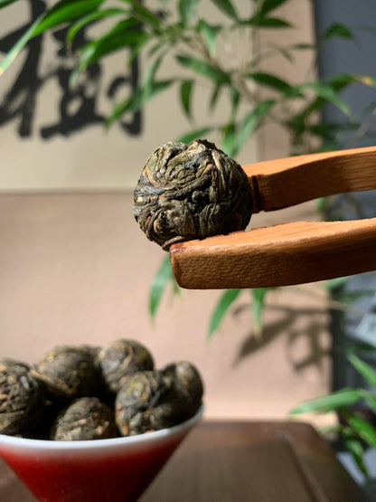 2026 Bingdao Laozhai Ancient Tree Dragon Pearl Pu-erh Tea