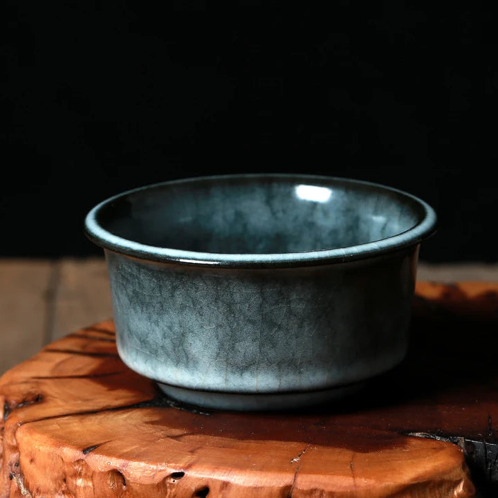 Longquan Celadon "Ge" Kiln Iron-Clay Teacup 100ml