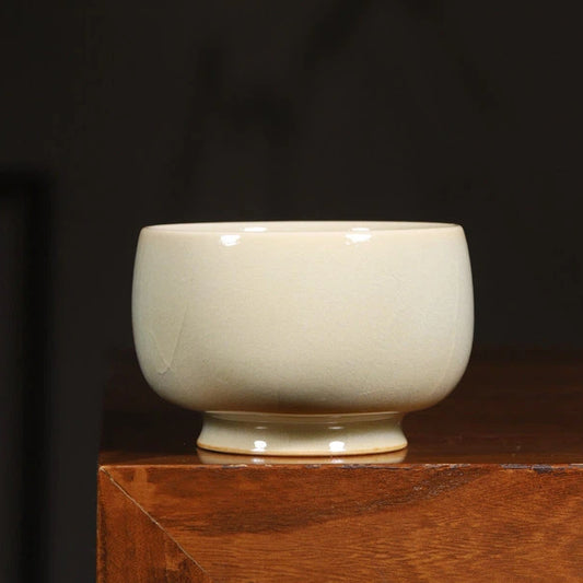 Jun Ware Crimson Red Glazed Teacup 110ml