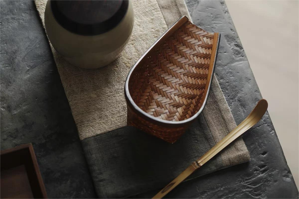 Kung Fu Tea Ceremony Handcrafted Moso Bamboo Tea Holder