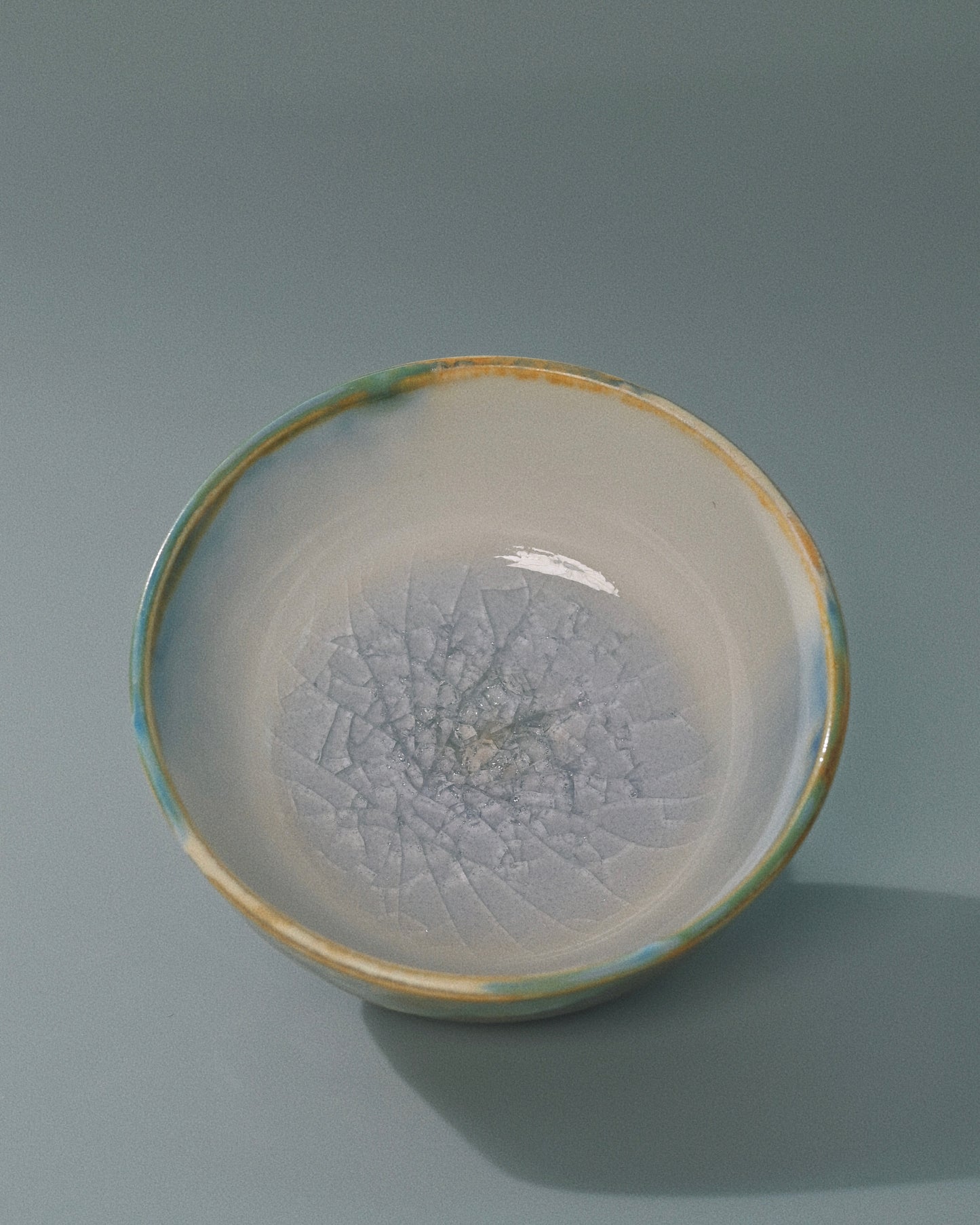 Unique Piece Jingdezhen Handmade Underglaze Colored Teacup 60ml