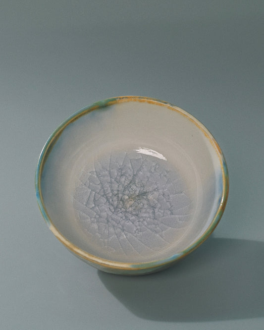 Unique Piece Jingdezhen Handmade Underglaze Colored Teacup 60ml
