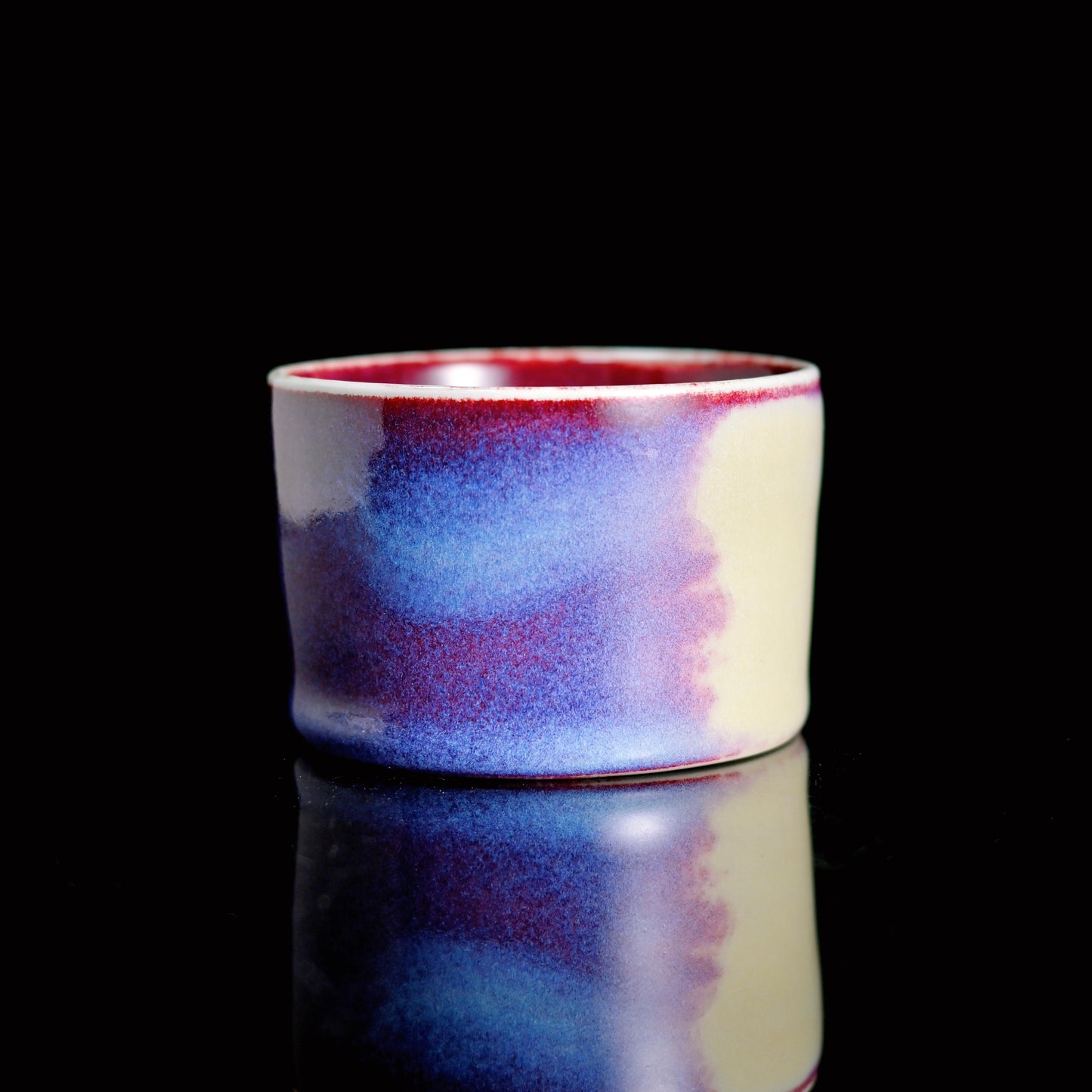 Jun Ware Large-Capacity Thumb-Ring Cup 110ml
