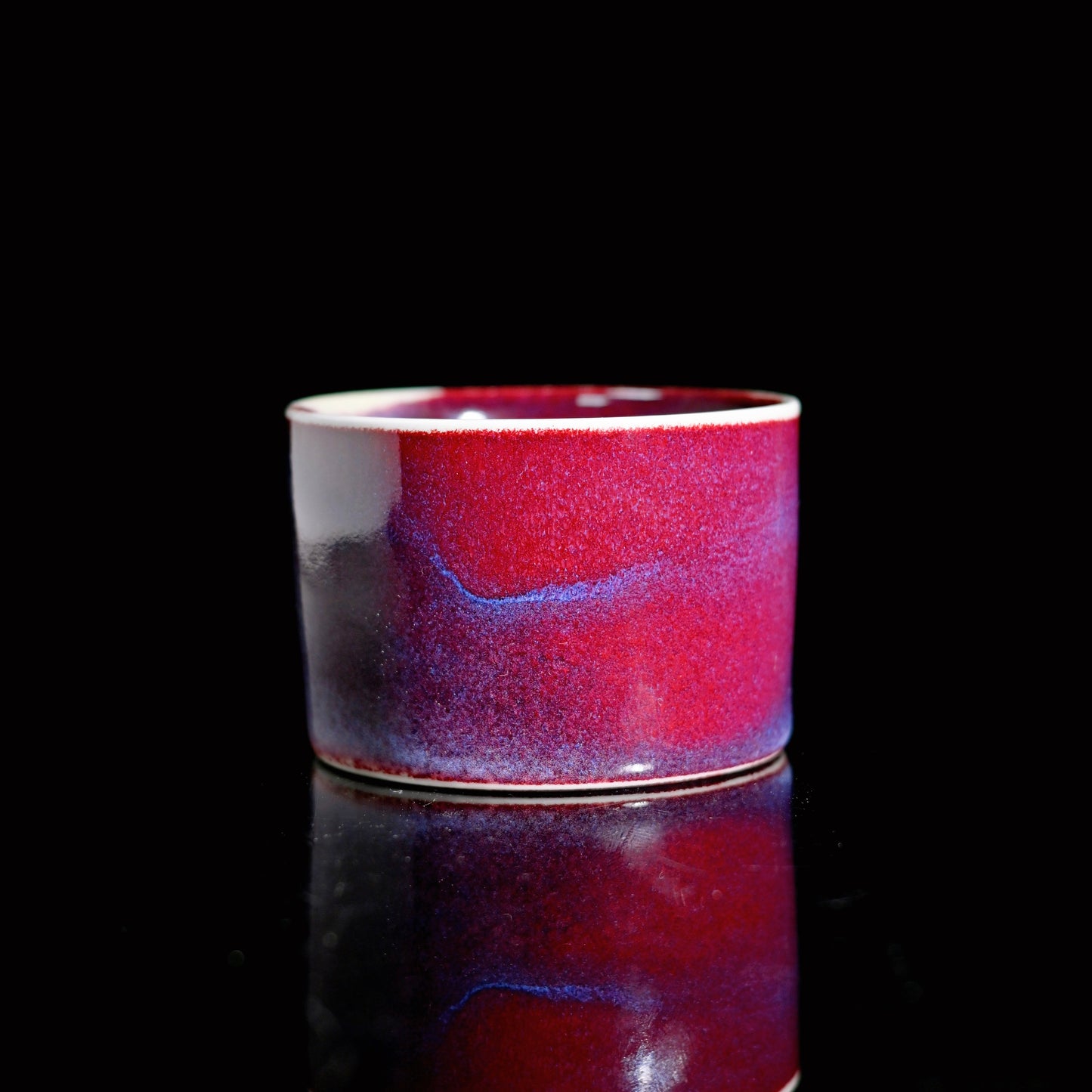 Jun Ware Large-Capacity Thumb-Ring Cup 110ml