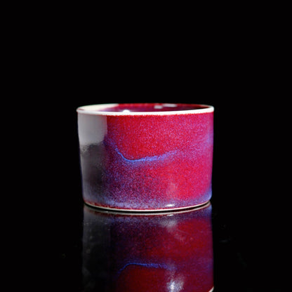 Tasse Jun Ware à anneau de pouce grande capacité 110 ml