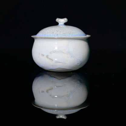 Gaiwan unique en glaçure sodique cuite au bois de Jingdezhen 100ml