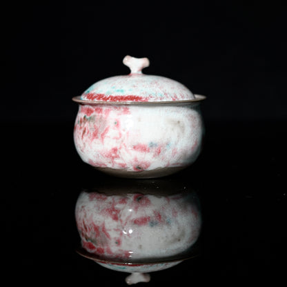 Gaiwan unique en glaçure sodique cuite au bois de Jingdezhen 100ml